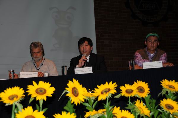 Researcher Wang Guangming made a speech in the III Internati...