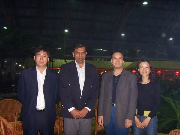 Mr. Tippu Sultan from Sunny Ocean company of Pakistan visite...